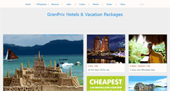 Desktop Screenshot of granprixhotels.com